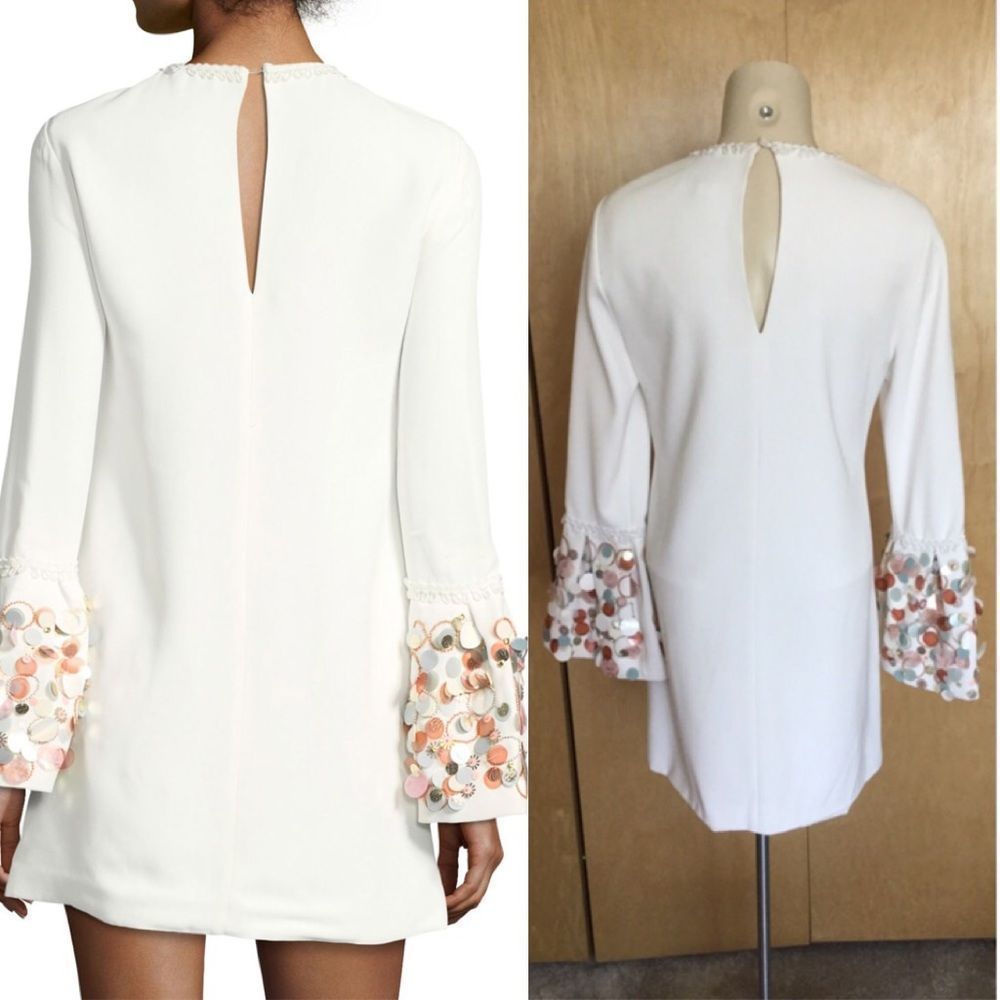 Alexis Bettina Embellished A-Line Crepe Dress - Picture 2 of 9